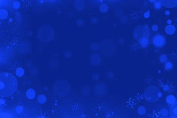 Christmas background blue — Stock Photo, Image