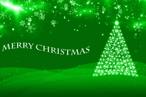 Рождественский фон с елкой, — стоковое фото