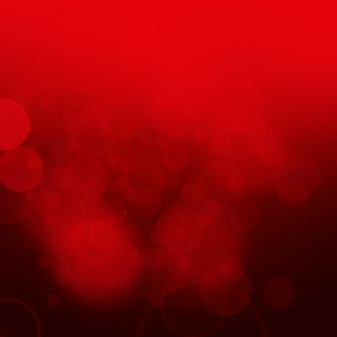 Kırmızı bokeh arkaplanı