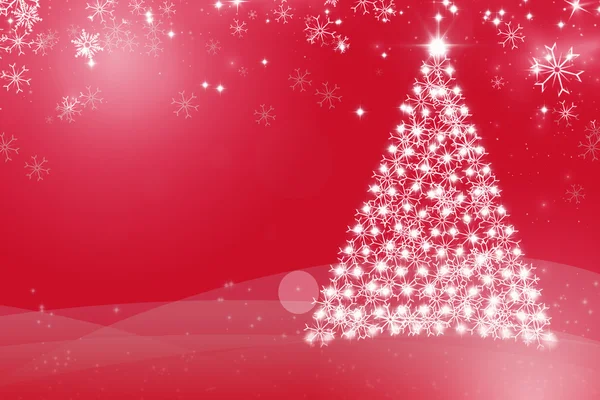 Vánoční pozadí s vánoční strom, — Stock fotografie