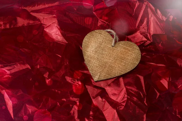 Valentinstag Hintergrund mit Herz — Stockfoto