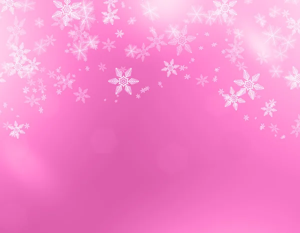 Christmas background pink color — Stock Photo, Image