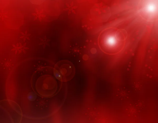 クリスマスの星と赤い背景 — ストック写真