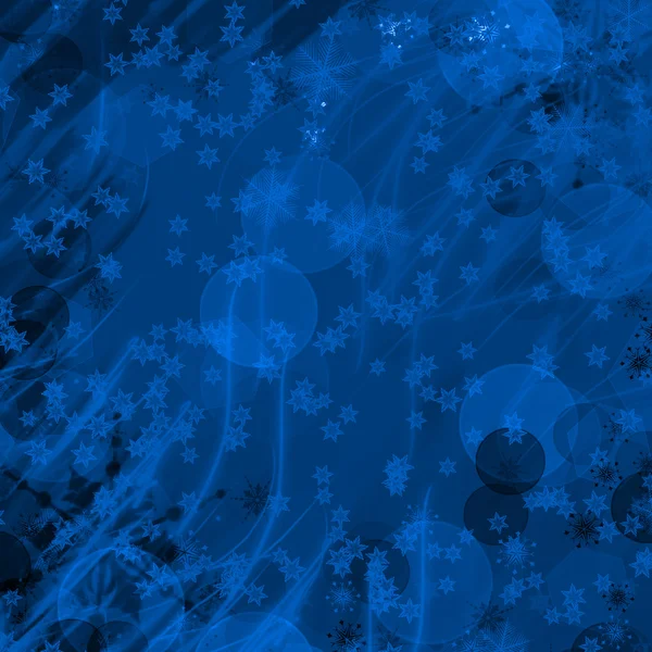 Christmas background blue — Stock Photo, Image