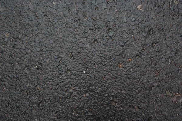 Wet asphalt black — Stock Photo, Image