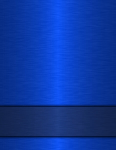blue metal background