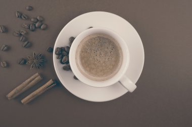 tarçın ile kahve Kupası