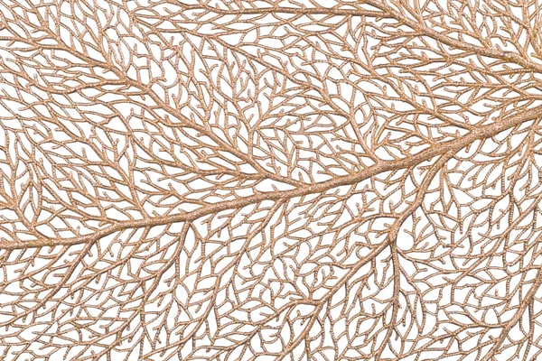 Tekstur daun emas abstrak — Stok Foto