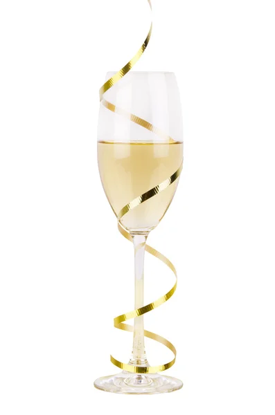 Glas champagne. — Stockfoto