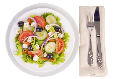 Taze sağlıklı salata
