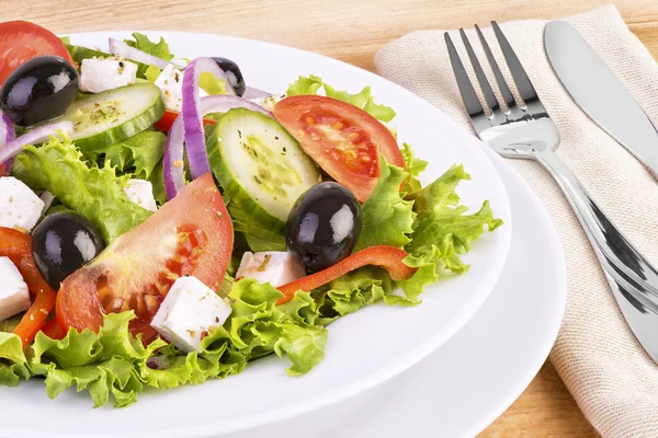 Färsk hälsosam sallad — Stockfoto