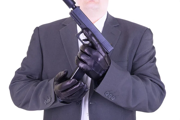 Elegant gangster — Stockfoto