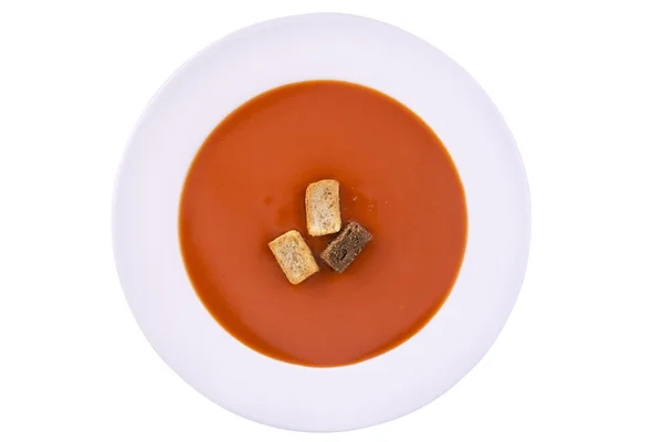 Friss paradicsom leves egy fehér tálban — Stock Fotó