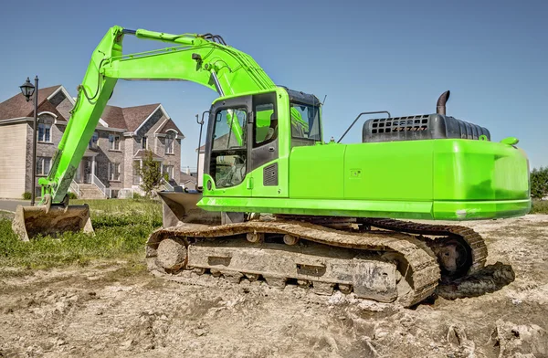 Grävmaskin — Stockfoto