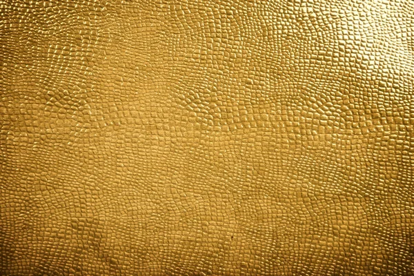 Goldene Textur der Reptilienhaut — Stockfoto