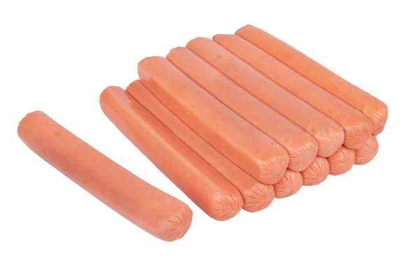 Salsicce di hot dog — Foto Stock