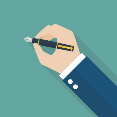 el yazısı ile dolma kalem