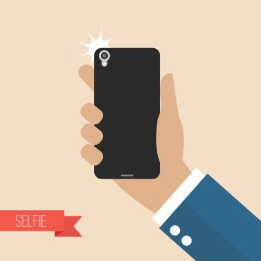 El alma selfie ile smartphone