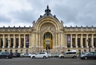 Paris, France - May 14, 2015: Tourist visit Great Palace(Grand Palais) clipart