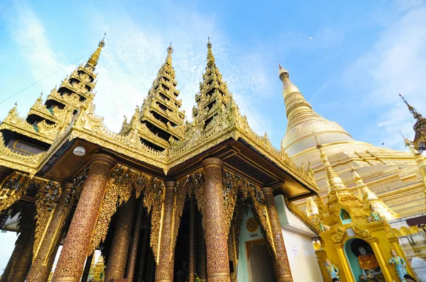 Pagoda shwedagon w Rangunie, Mjanma — Zdjęcie stockowe