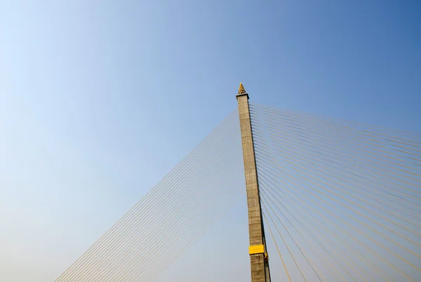 Top of Rama 8 Bridge in Bangkok, Thailand — стоковое фото