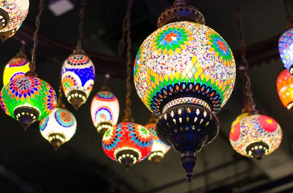 Beautiful Hanging Lanterns — Stock Photo, Image