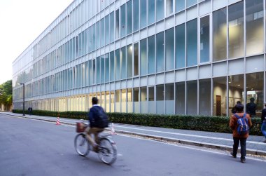 Tokyo, Japonya - 22 Kasım 2013: University of Tokyo, öğrenciler
