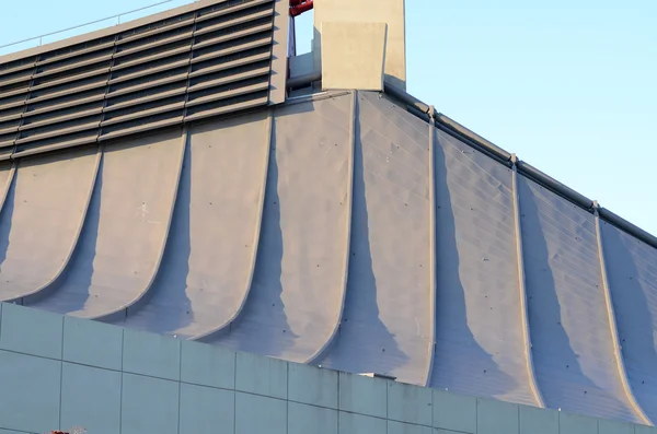 Kromme dak van Yoyogi National Gymnasium in Tokyo — Stockfoto