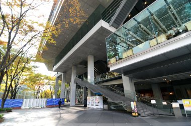 Tokyo, Japonya - 26 Kasım 2013: dış tokyo Uluslararası Forumu