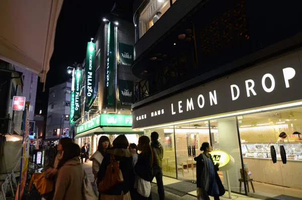 Tokyo, Japan - November 25, 2013: commercial street in the Kichijoji district — Stock Photo, Image