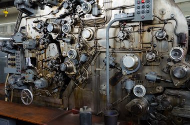 Mekanizması terk edilmiş fabrikası