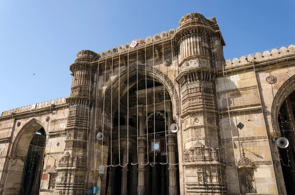 Moschea Jama Masjid ad Ahmedabad — Foto Stock