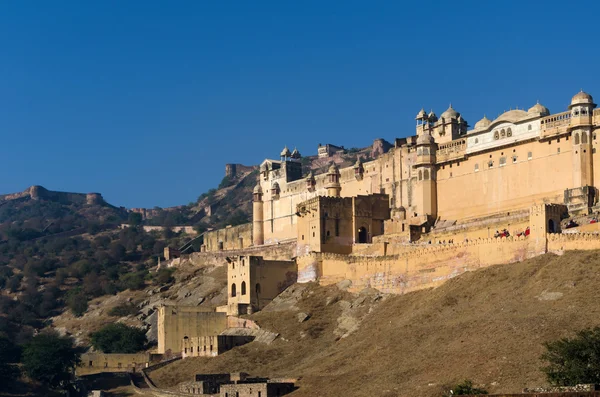 Bärnsten fort i jaipur — Stockfoto