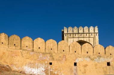 jaipur şehrinde Amber fort