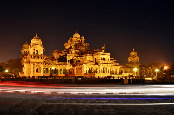 Albert hall (zentrales museum) in jaipur, rajasthan, indien — Stockfoto