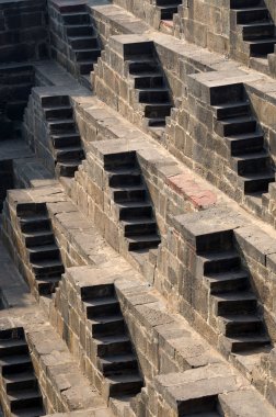 Chand Baori Stepwell ayında Jaipur adımları