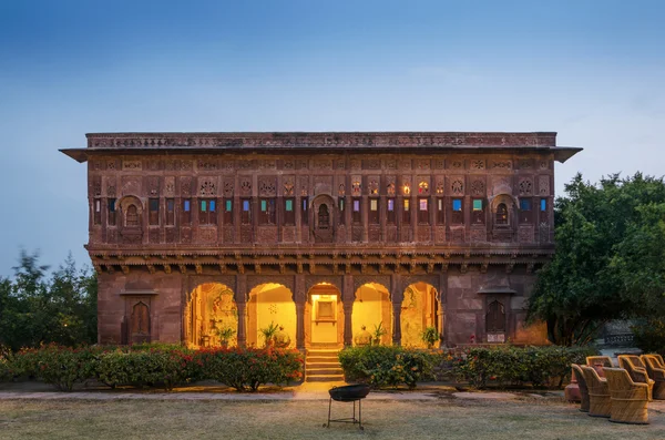 Palácio antigo em Jodhpur, Índia — Fotografia de Stock