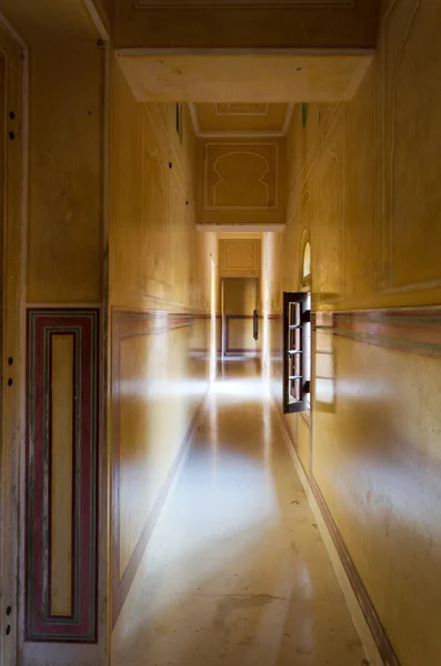 Koridor v Nahargarh Fort, Jaipur, — Stock fotografie