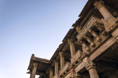 Sarkhej Roza cami Ahmedabad zamanının alacakaranlık