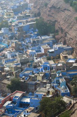 Jodhpur şehrin havadan görünümü