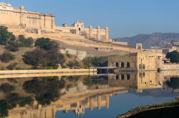 Amber Fort, Jaipur, Rajasthan, Índia — Fotografia de Stock