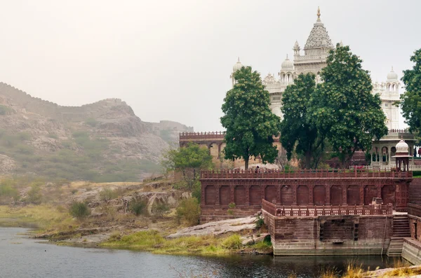 Monumento a Jaswant Thada en Jodhpur — Foto de Stock