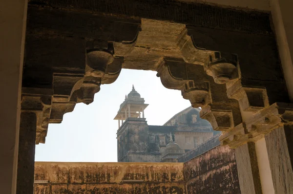 Jantarová pevnost v jaipuru — Stock fotografie