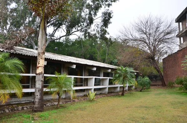 Chandigarh, India - 4 de enero de 2015: Visita turística al Centro Le Corbusier en Chandigarh, India . — Foto de Stock