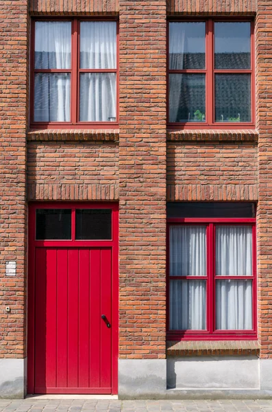 Vue de l'immeuble à Bruges — Photo