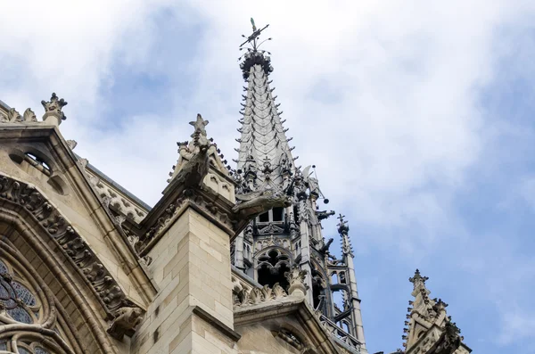 Sainte-Chapelle (Capela Santa) em Paris — Fotografia de Stock