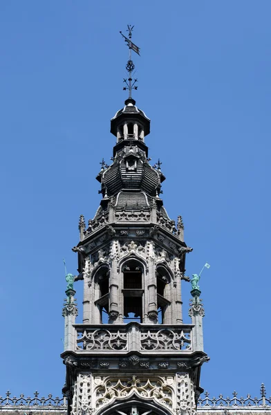 Détail de la Maison du Roi sur la Grand Place à Bruxelles . — Photo