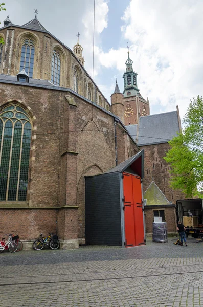 Гроте керк (Большая церковь) в Гааге — стоковое фото