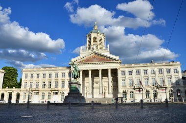 Brussels, Belgium - May 13, 2015: Church of Saint Jacques-sur-Coudenberg