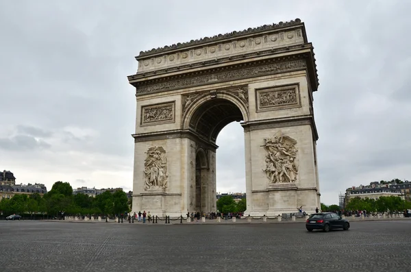 Arco del Triunfo en París —  Fotos de Stock